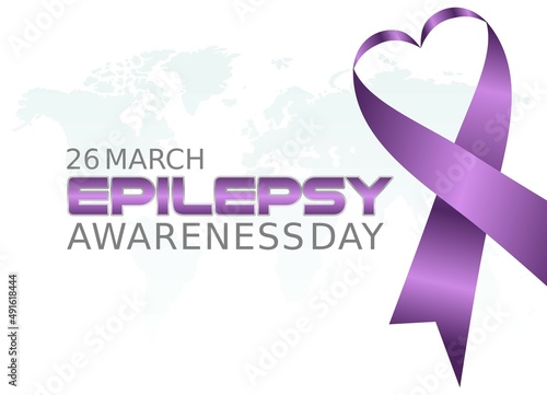 vector graphic of epilepsy awareness day good for epilepsy awareness day celebration. flat design. flyer design.flat illustration.