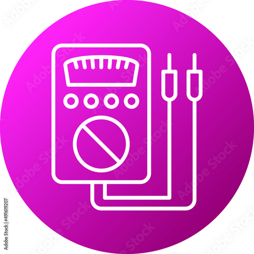 Voltmeter Icon Style