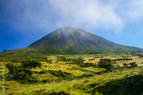 Pico mountain in Pico island