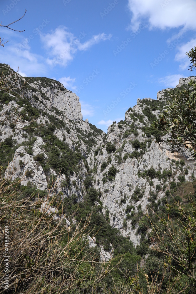 Gorges de galamus, Aude, Occitanie Gorges de galamus, Aude, Occitanie