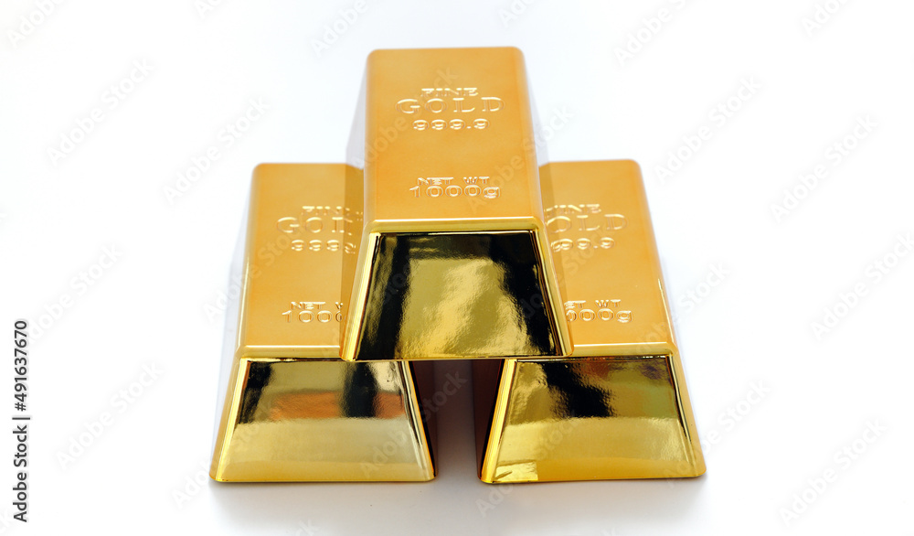 Lingots d'or. Lingots d'or.