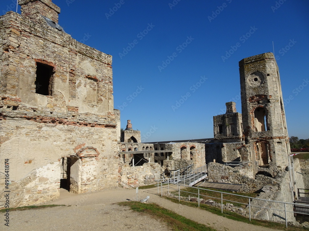 Ruin of the large castle - Krzyztopor Poland