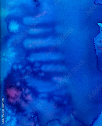 Hand drawn watercolor abstract background