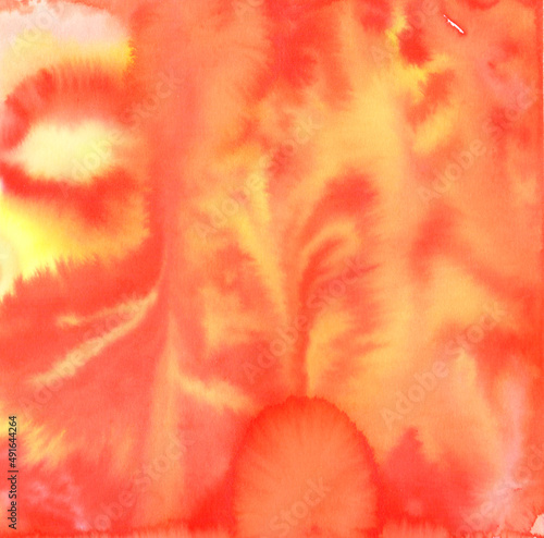 Hand drawn watercolor abstract background