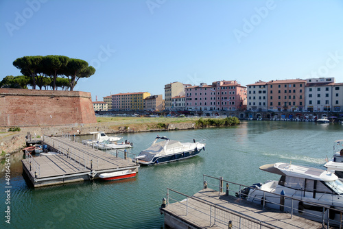 the New Fortress is a fortification of Livorno that dates back to the end of the sixteenth century as a town enclosed by walls.