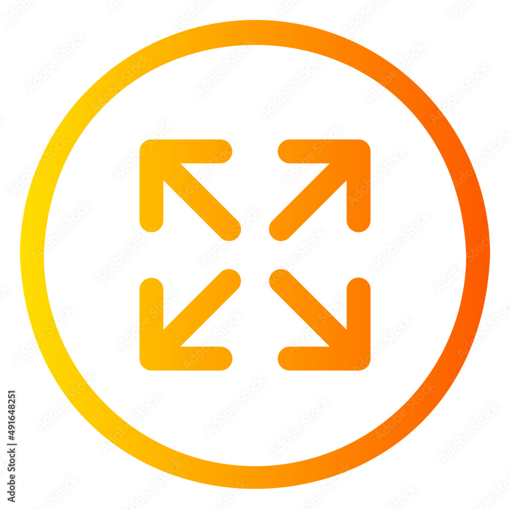 expand gradient icon expand gradient icon