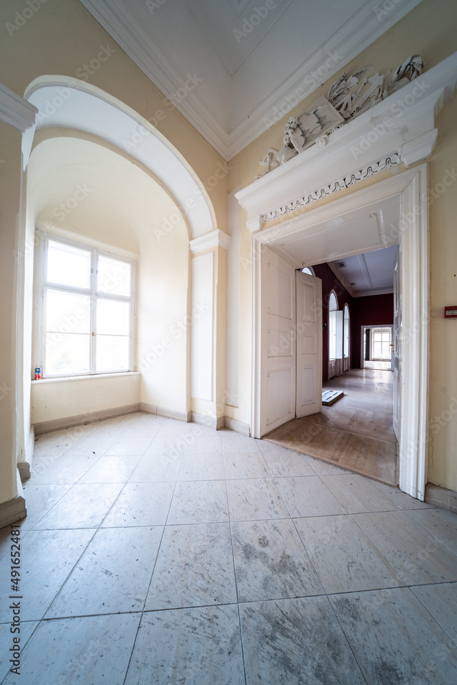 Obraz premium beautiful abounded castle interior