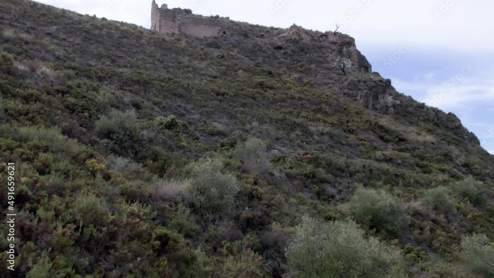 Castle of Morayma, Mondujar, Lecrin, Granada, Andalucia, Spain Castle of Morayma, Mondujar, Lecrin, Granada, Andalucia, Spain