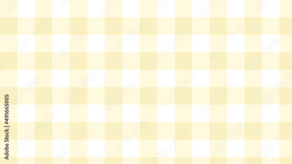 big yellow gingham, plaid, checkerboard, tartan pattern background, perfect  for wallpaper, backdrop, postcard, background Illustration Stock | Adobe  Stock