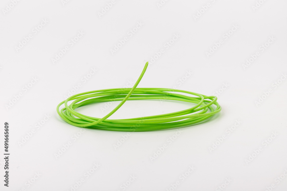 Naklejka premium color plastic filament for printing on a 3D printer