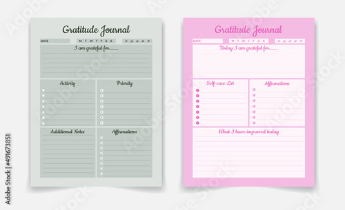 Gratitude journal positivity diary kdp template, Gratitude Notebook, positivity diary, Gratitude Logbook, KDP Interior