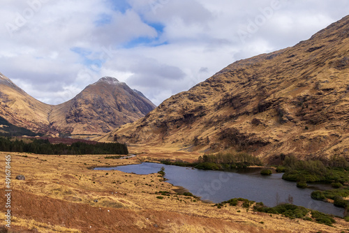 The Scottish Highlands scenic landscape © chris2766
