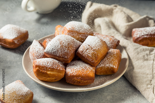 Photo Homemade New Orleans French Beignets