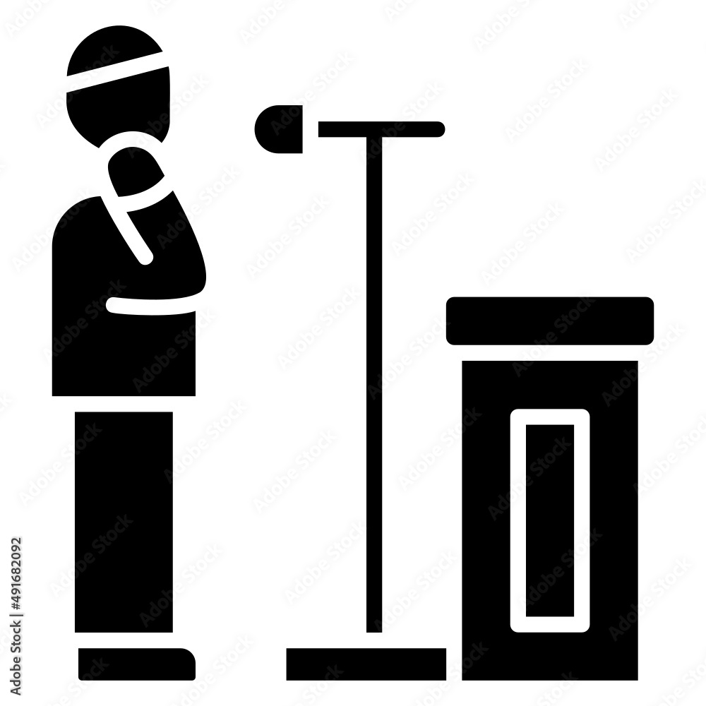 Adzan People man glyph icon. Can be used for digital product, presentation, print design and more. Adzan People man glyph icon. Can be used for digital product, presentation, print design and more.