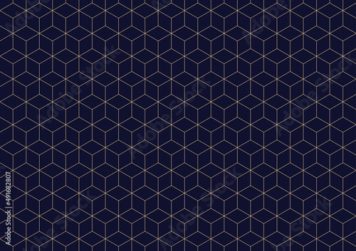 Abstract geometric pattern with lines. Blue-black and White texture. Geometric pattern wallpaper.