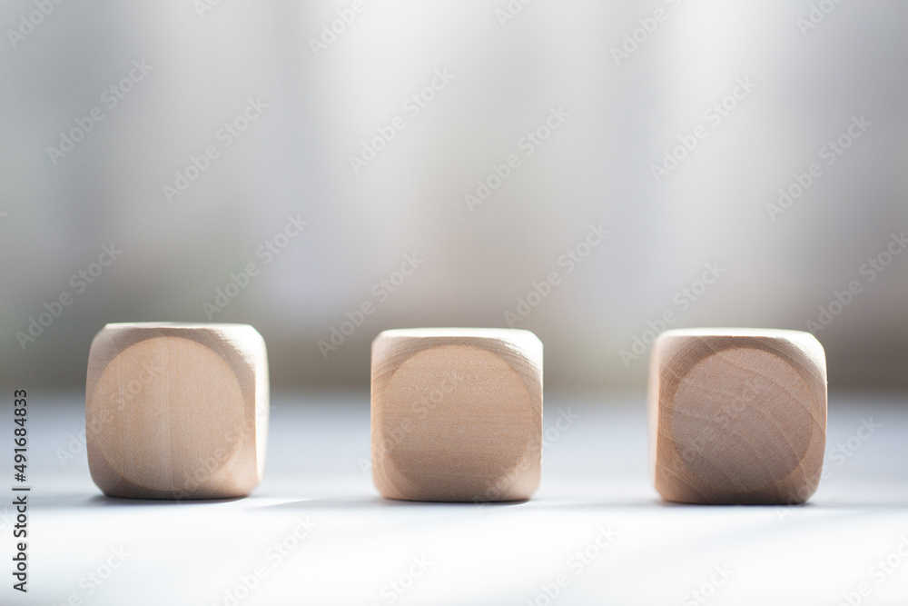 3 blank wood cube mock up in horizontal shape on isolated background for create letter or symbol, business, banner, advertising concept, banner size with copy space 3 blank wood cube mock up in horizontal shape on isolated background for create letter or symbol, business, banner, advertising concept, banner size with copy space