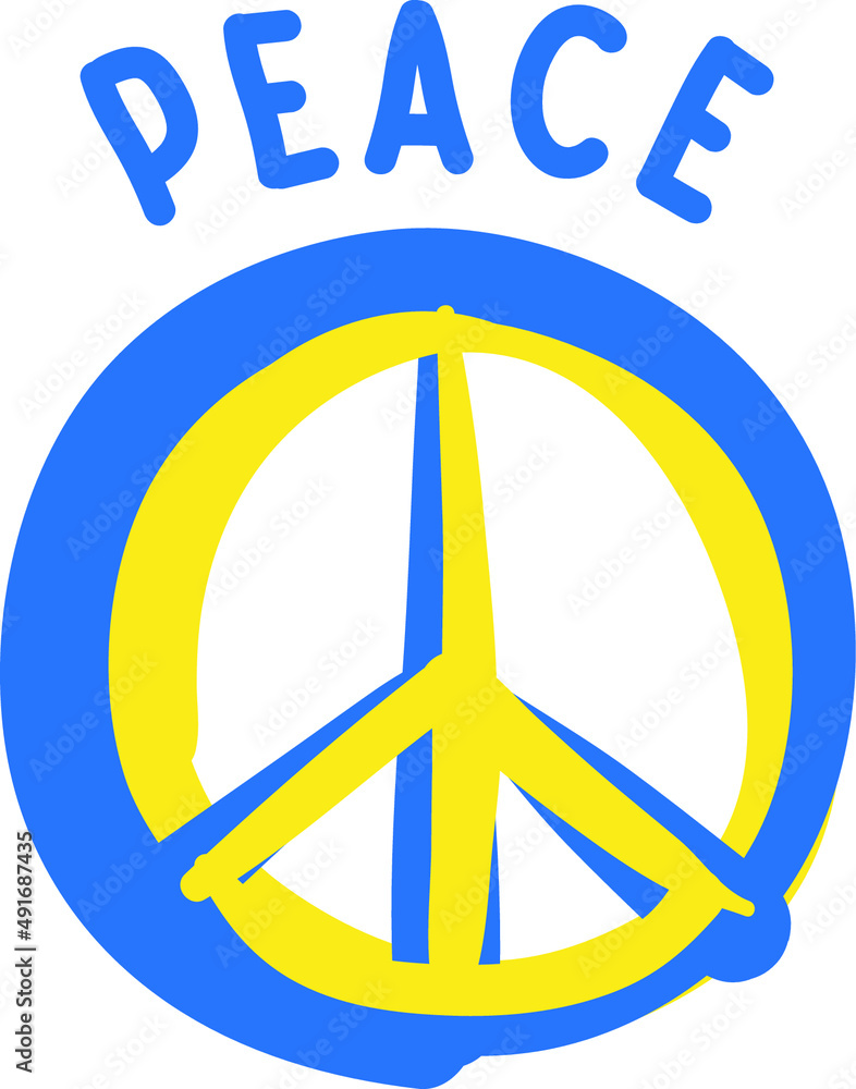 Ukraine peace, stop war.