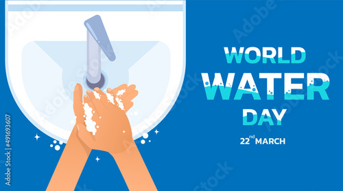 world water day consists of billboards card background for world water day to conserve water