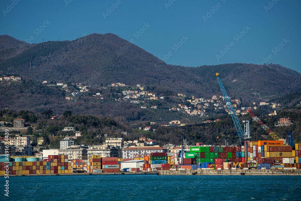 container port La Spezia, Italy