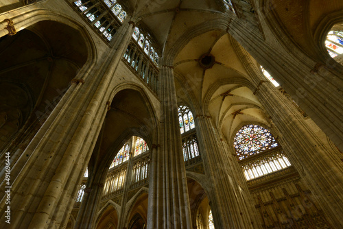 Rouen   France - september 21 2017   Saint Ouen church