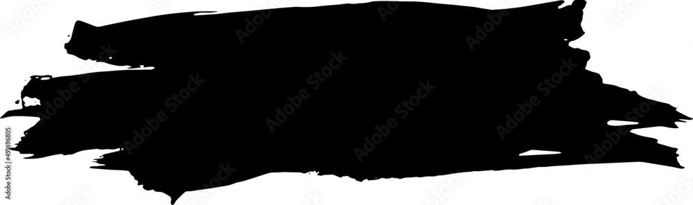 black staine brush, grunge banner, hand drawn splash black staine brush, grunge banner, hand drawn splash