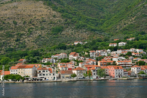 Kotor; Montenegro - september 13 2021 : Kotor bay