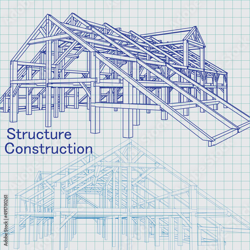Blue print architect