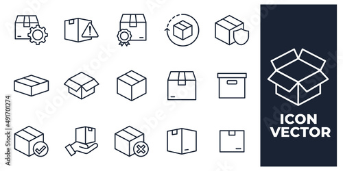 set of Chat and message elements symbol template for graphic and web design collection logo vector illustration