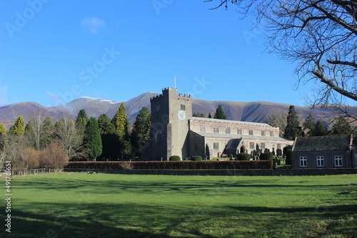 Crosthwaite Parish Church, Keswick, Lake District, Cumberland. photo