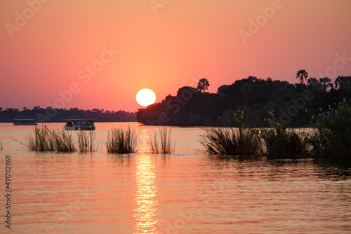 Photos Zambezi (Zambesi, Zambeze) River Sunset