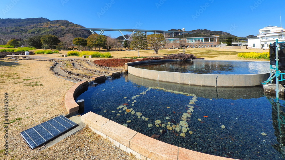 Fototapeta premium 国営明石海峡公園 移ろいの庭2