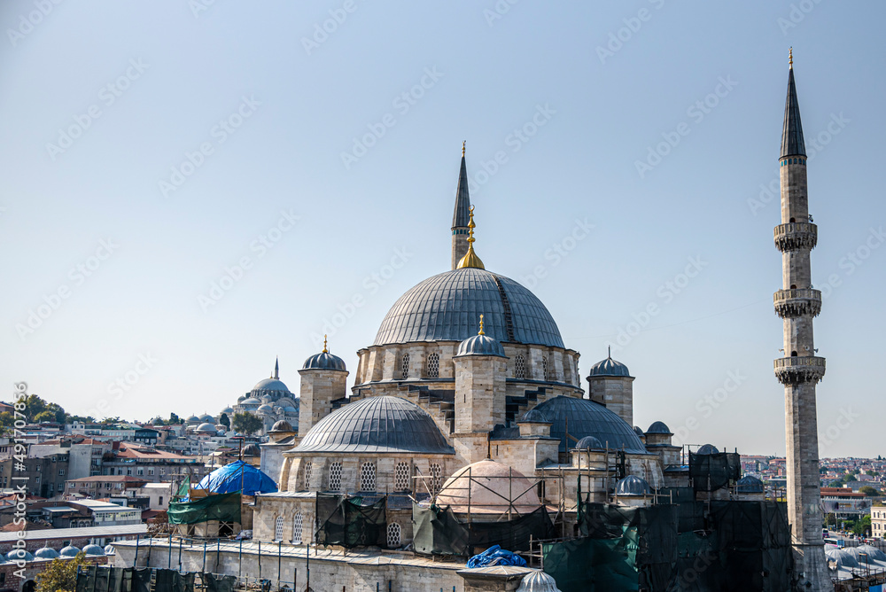 Naklejka premium Landscape in Instambul., Turkey