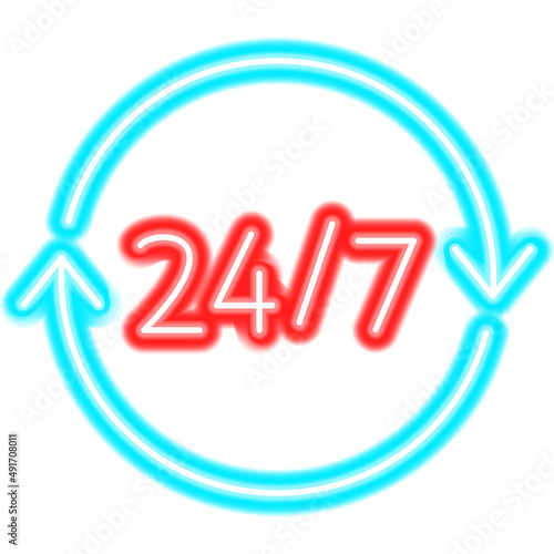 24 7 Neon