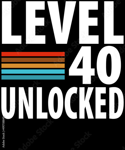 level 40 unlocked