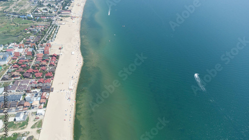 Seashore view from above. Ukraine. Zatoka. © Виктор Кеталь