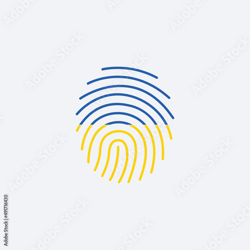 Ukrainian identity blue and...