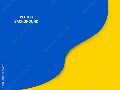 Ukraine flag vector background.Support Ukraine.Save Ukraine.Stop War.Blue and yellow national colors.