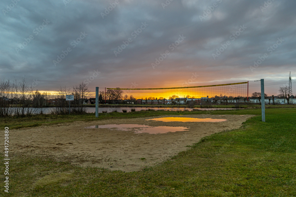 Fototapeta premium Sonnenaufgang