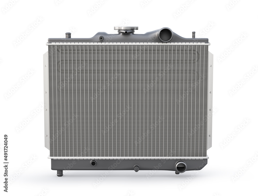 Fototapeta premium radiator for car isolated