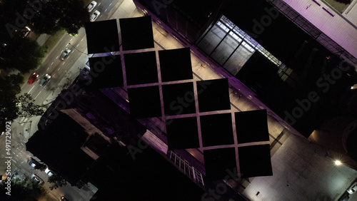 Aerial View of monument