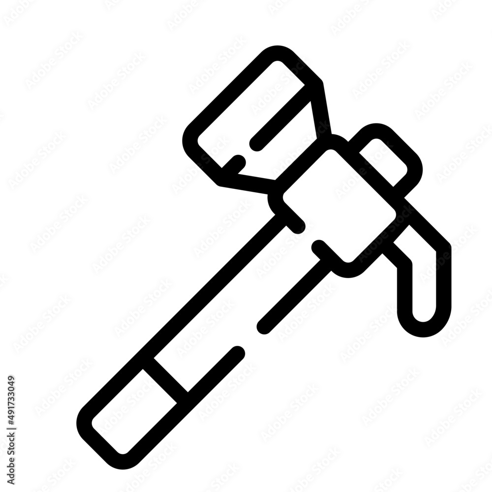 Hammer in tool and utensil construction equipment Hammer in tool and utensil construction equipment
