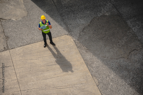 foreman worker or engineer ...