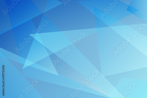 Vector abstract mosaic low poly blue background