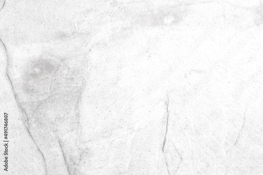 Obraz premium White marble tile floor texture and background with copy space.