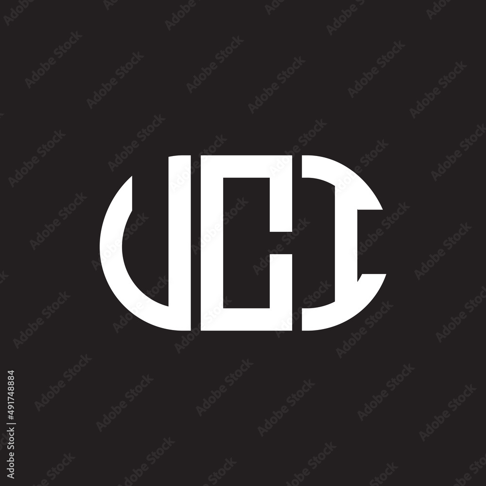 VCI letter logo design on black background. VCI creative initials letter logo concept. VCI letter design. VCI letter logo design on black background. VCI creative initials letter logo concept. VCI letter design.