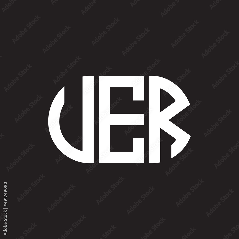 VER letter logo design. VER monogram initials letter logo concept. VER letter design in black background. VER letter logo design. VER monogram initials letter logo concept. VER letter design in black background.