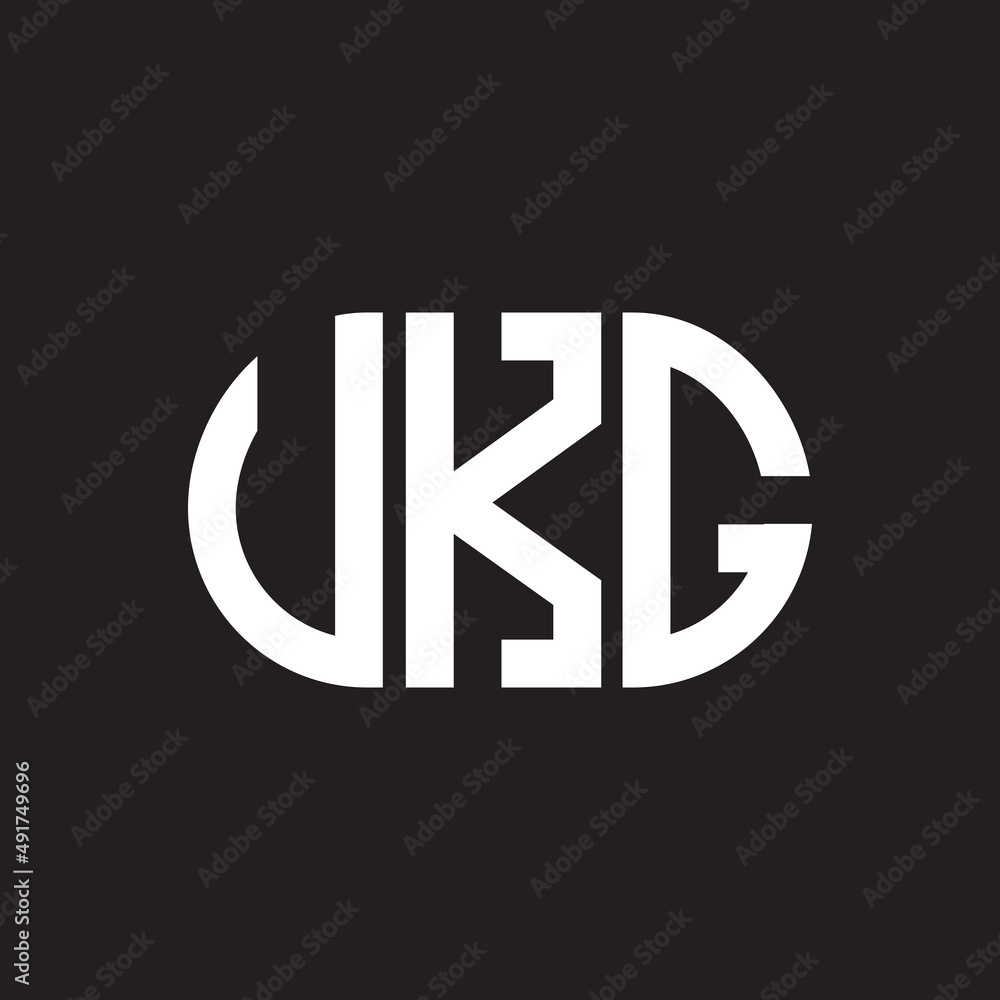 VKG letter logo design. VKG monogram initials letter logo concept. VKG letter design in black background. VKG letter logo design. VKG monogram initials letter logo concept. VKG letter design in black background.