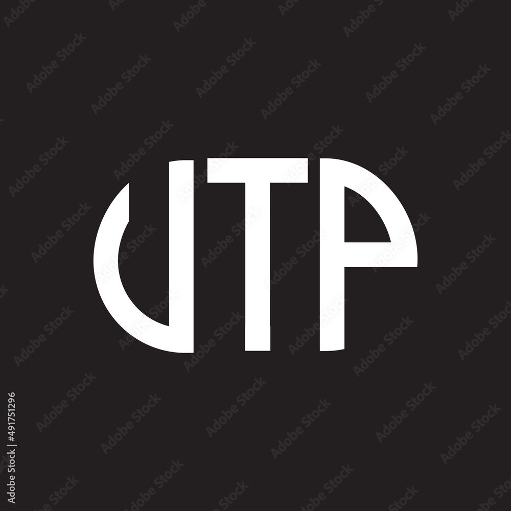 VTP letter logo design. VTP monogram initials letter logo concept. VTP letter design in black background. VTP letter logo design. VTP monogram initials letter logo concept. VTP letter design in black background.