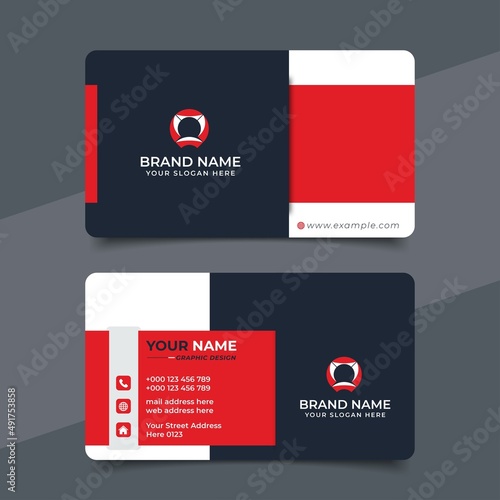 Creative Modern Professional Business card Vector Design
