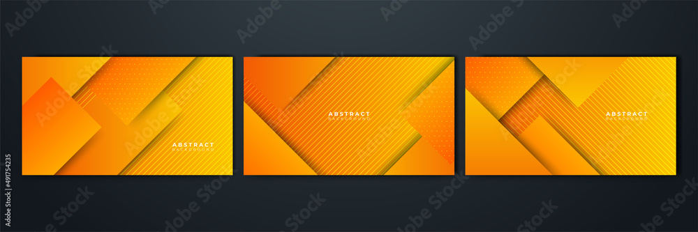 Modern orange yellow abstract background paper shine and layer element vector for presentation design. Suit for business, corporate, institution, party, festive, seminar, and talks. Modern orange yellow abstract background paper shine and layer element vector for presentation design. Suit for business, corporate, institution, party, festive, seminar, and talks.